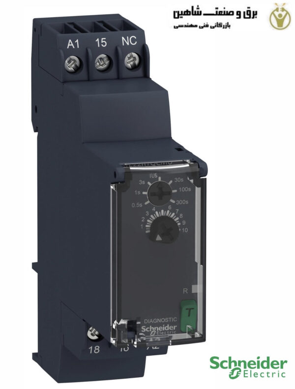 تايمر ستاره مثلث 0.05 ثانیه تا 300 ساعت schneider مدل RE22R1QCMU اشنایدر