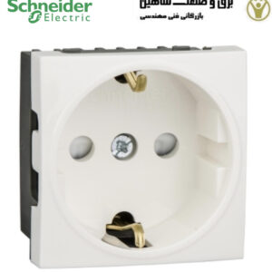 پريز برق ارت دار شبكه schneider electric مدل ETK21045E اشنایدر الکتریک
